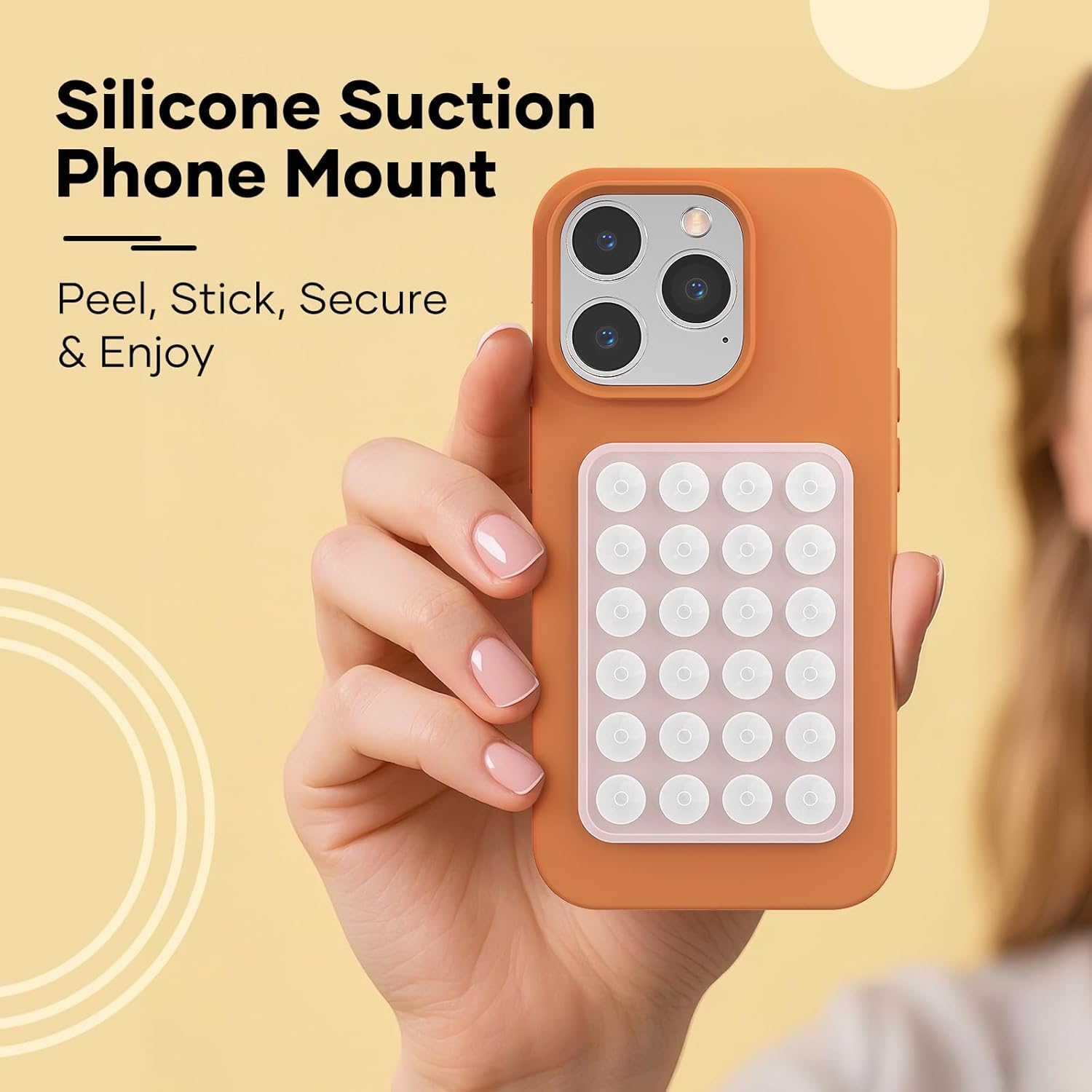 Silicone sticky grip